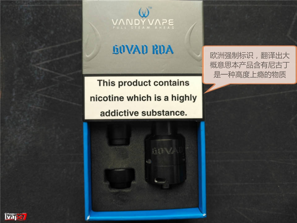 GOVAD RDA电子烟滴油雾化器设备-大烟雾-文章实验基地