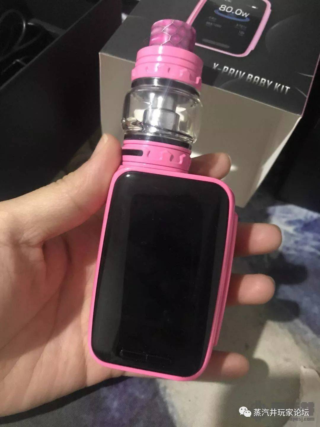 SMOK「X-PRIV BABY KIT」电子烟套装-让人遐想的粉红