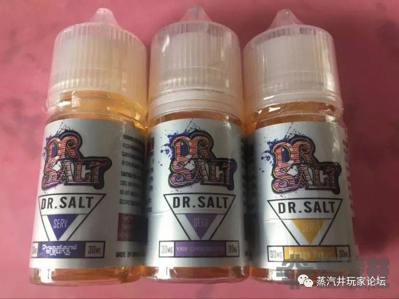 盐博士电子烟油新口味，使用感受口味评测介绍