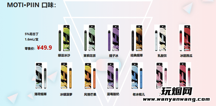 魔笛MOTI电子烟全系列介绍 魔笛MOTI电子烟全系列介绍