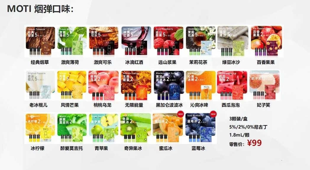 魔笛MOTI电子烟全系列介绍 魔笛MOTI电子烟全系列介绍