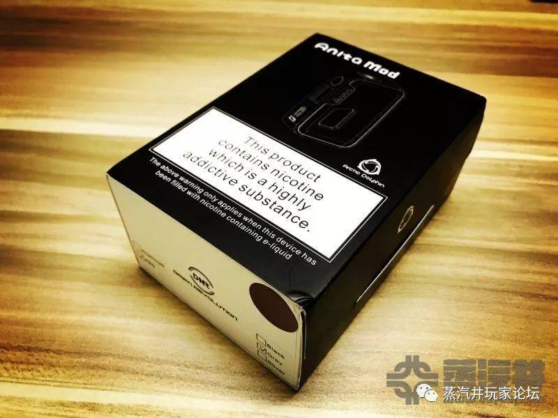 北极豚Anita 100W底注盒子电子烟设备评测 北极豚Anita 100W底注盒子电子烟设备评测