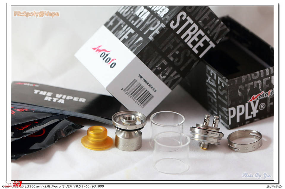 蝰蛇之毒–Wotofo旺特福 Viper RTA电子烟雾化器设备