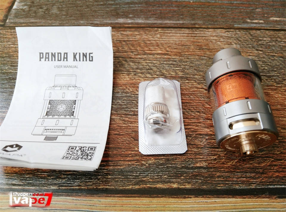 PANDA KING熊猫王成品雾化器电子烟设备评测 PANDA KING熊猫王成品雾化器电子烟设备评测