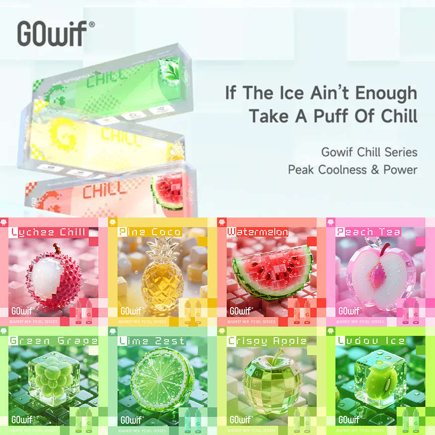 GOWIF高维一次性电子烟18000口味测评：15款真实体验，哪个最好抽？